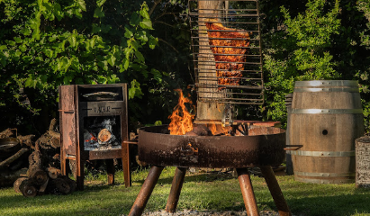 Asadores y accesorios